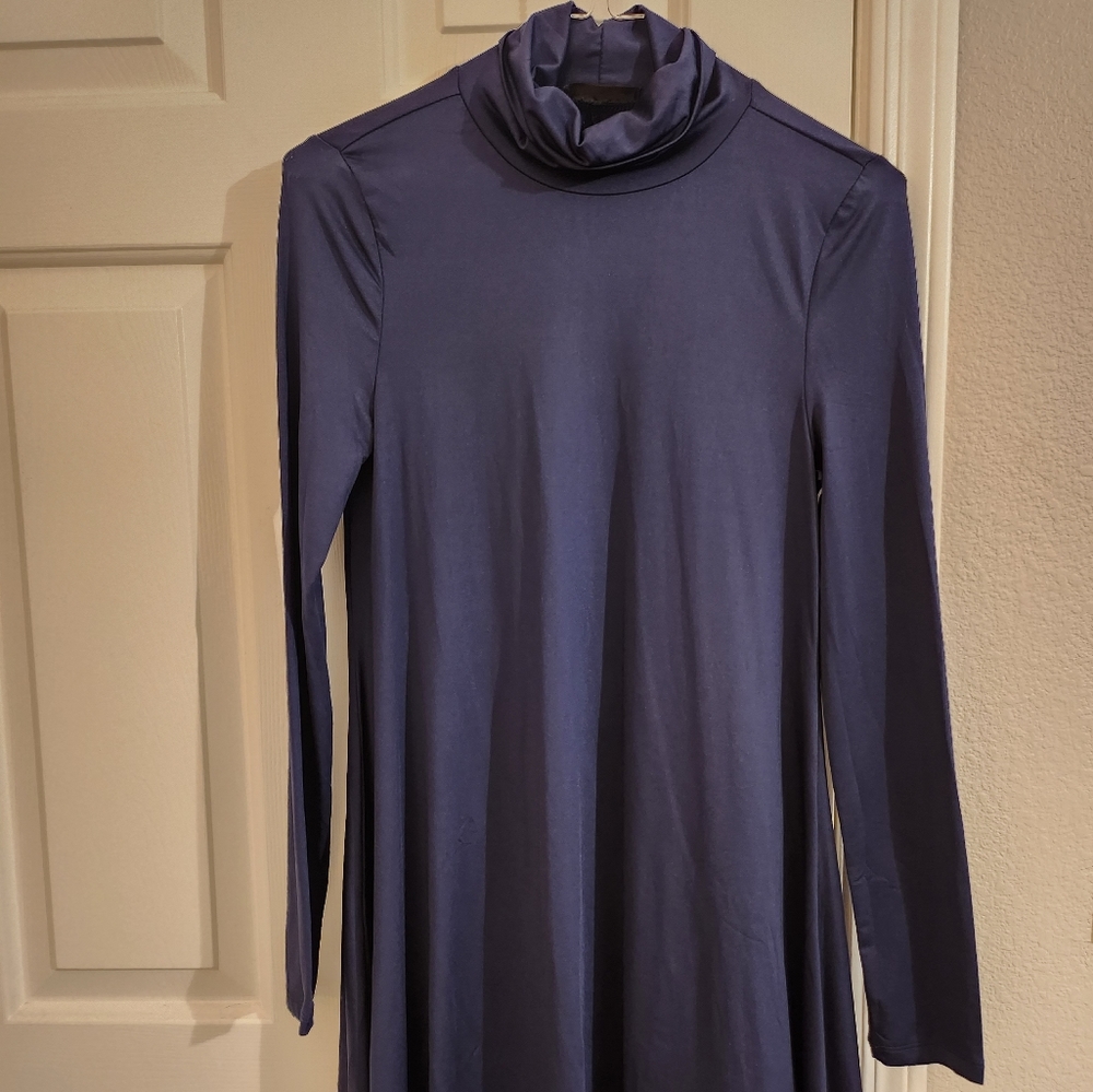 Navy short dress